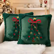 Capa de Almofada Árvore de Natal