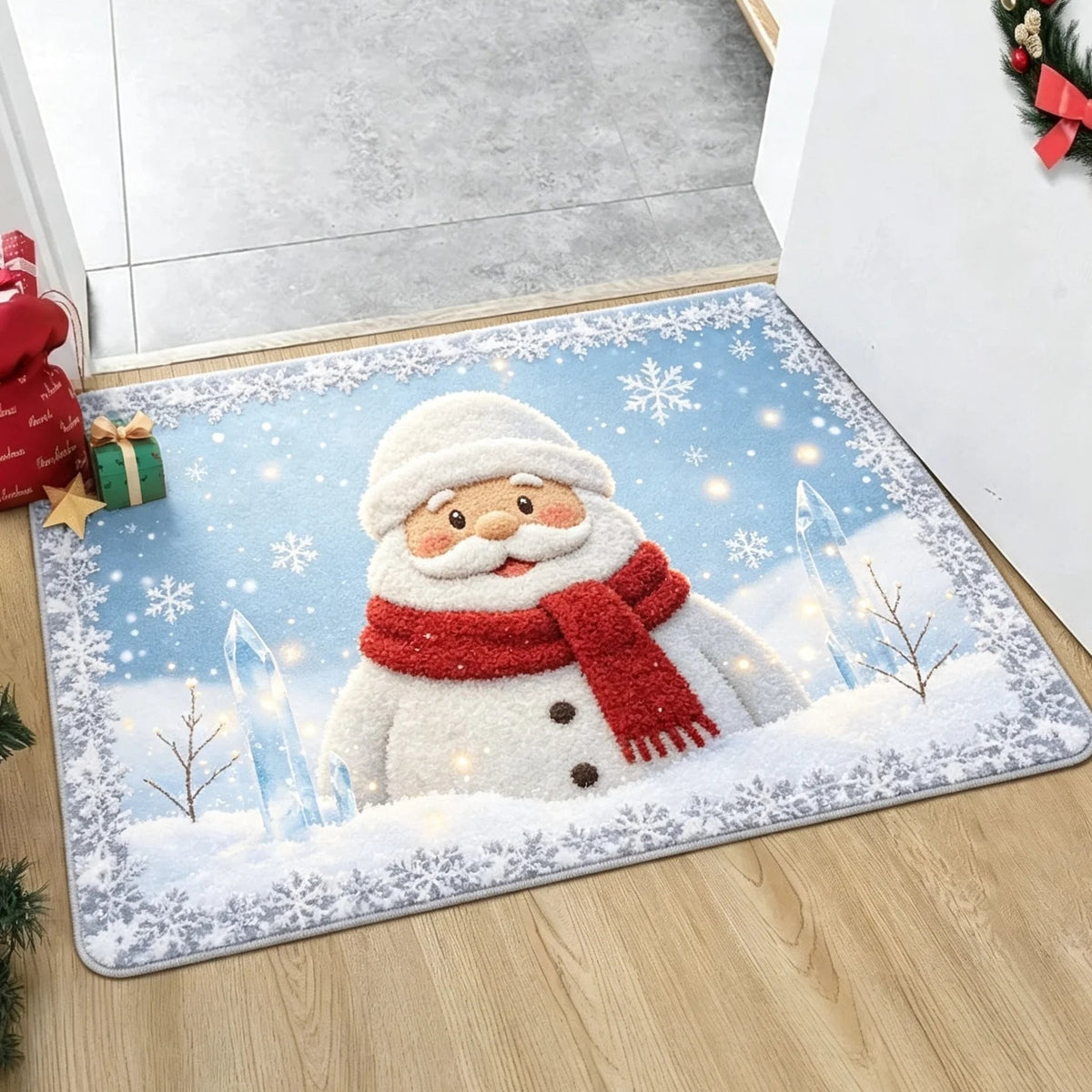 Capacho de Natal Antiderrapante