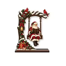 Enfeites de Natal de Madeira