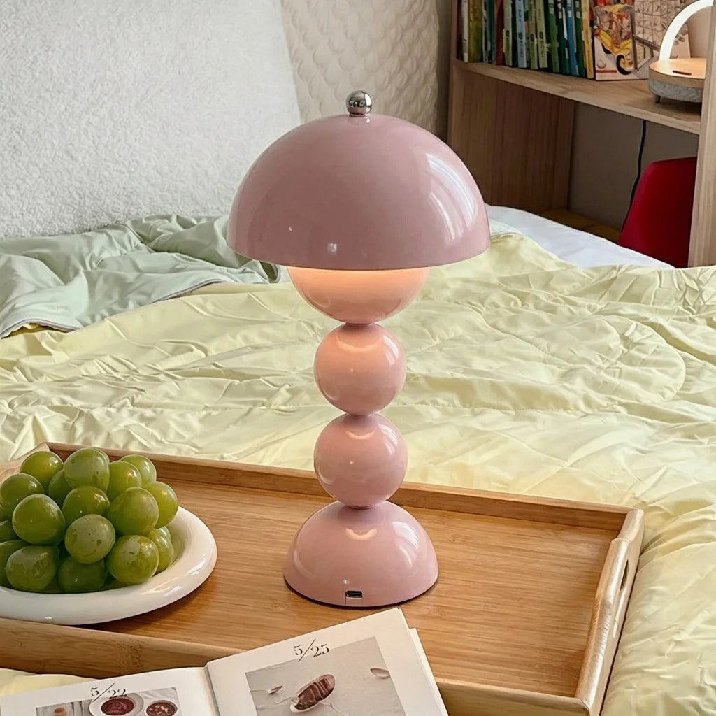 Luminária de Mesa Nórdica com Toque