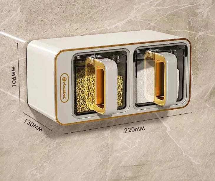 Porta-Temperos de Parede com Colheres