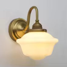 Arandela Vintage de Parede com Vidro