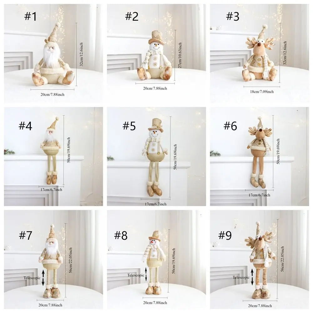 Boneco de Pelúcia de Natal