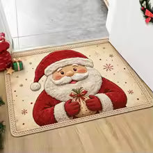 Capacho de Natal Antiderrapante