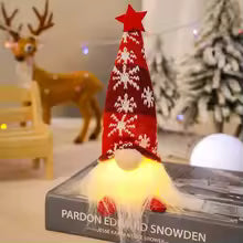Enfeite de Natal com Luz de LED