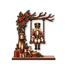 Enfeites de Natal de Madeira