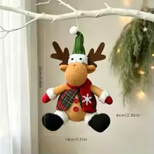 Enfeites de Pelúcia para Árvore de Natal