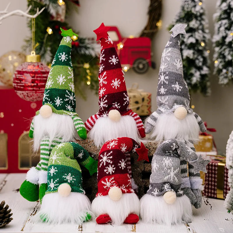 Gnomo de Natal com Luz de LED