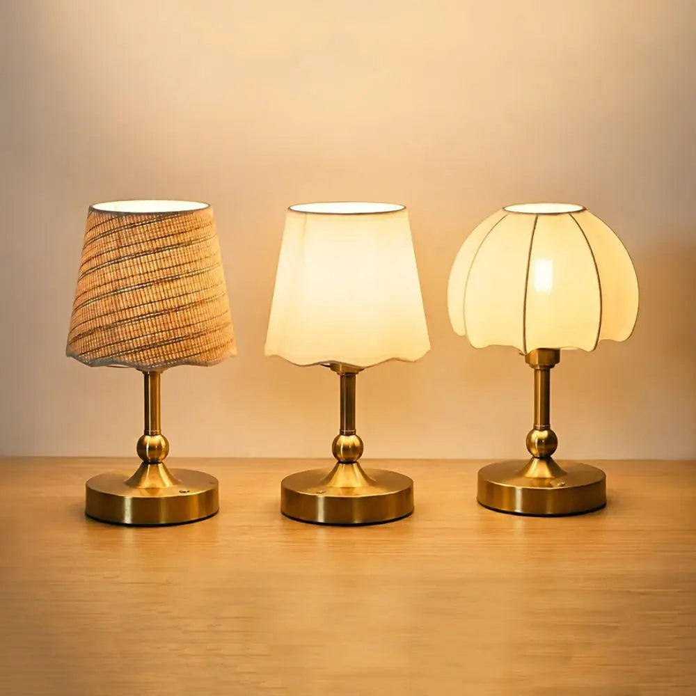 Luminária de Mesa Nórdica Vintage