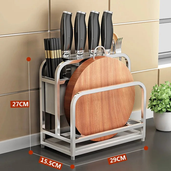 Suporte para Tábua de Corte e Talheres
