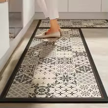 Tapete de Cozinha Retrô Absorvente